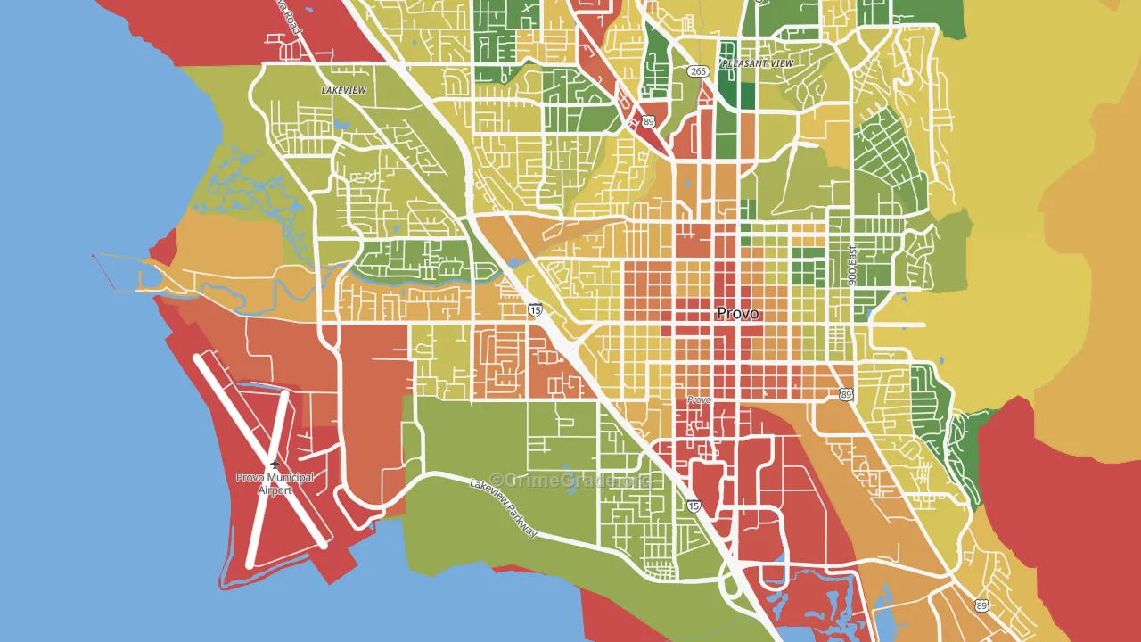 84601, UT Map of Theft Rates