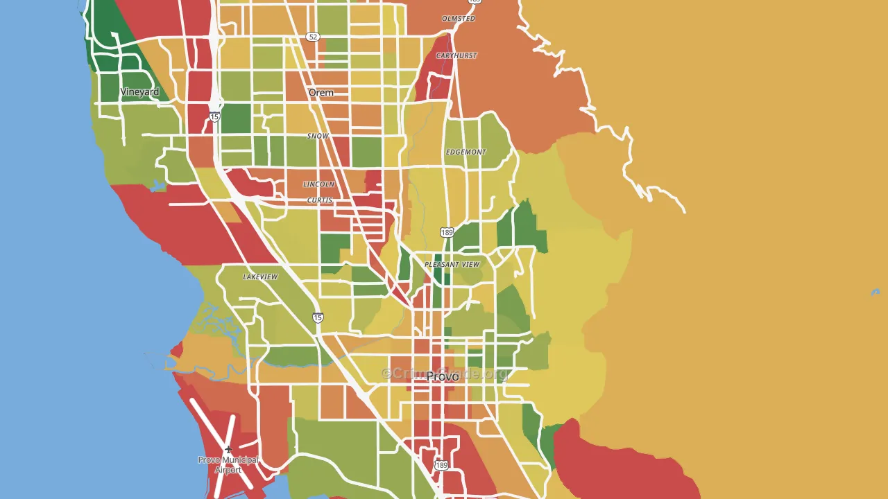 84604, UT Map of Theft Rates
