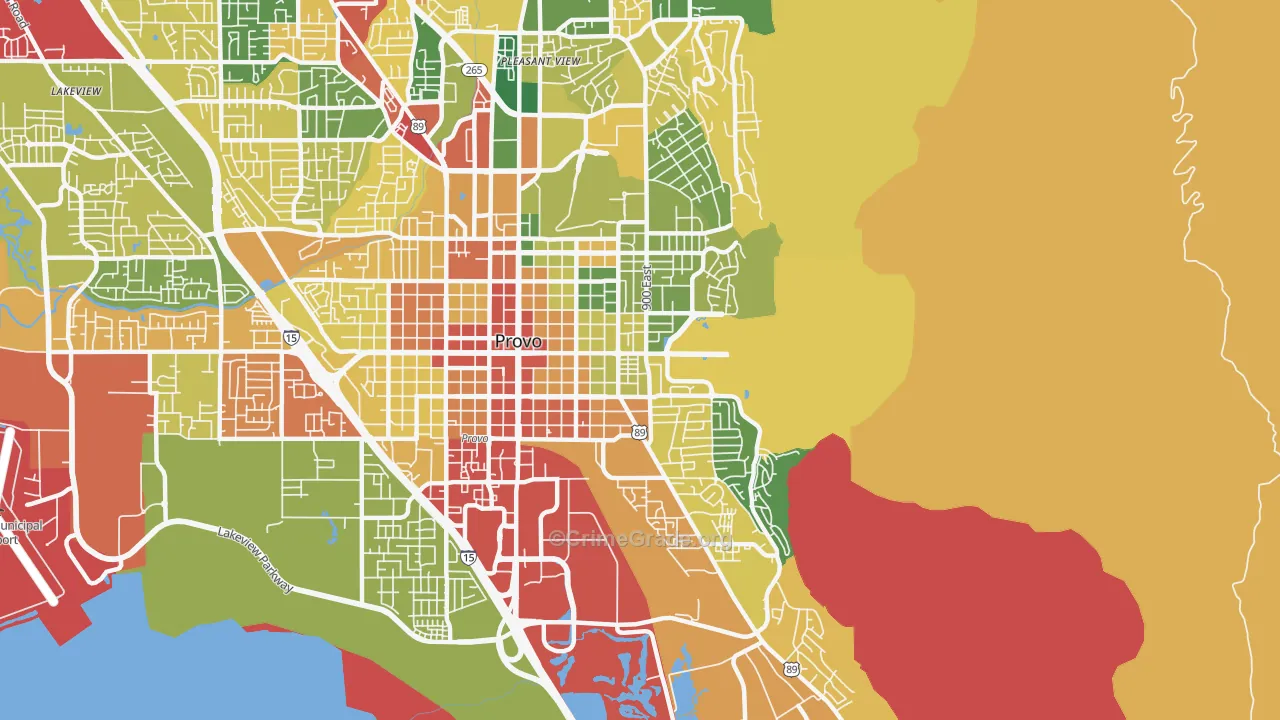 84606, UT Map of Theft Rates