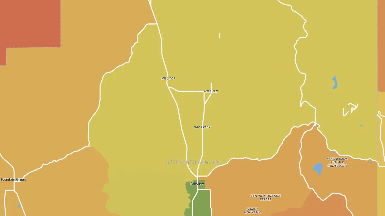 84629, UT Map of Theft Rates