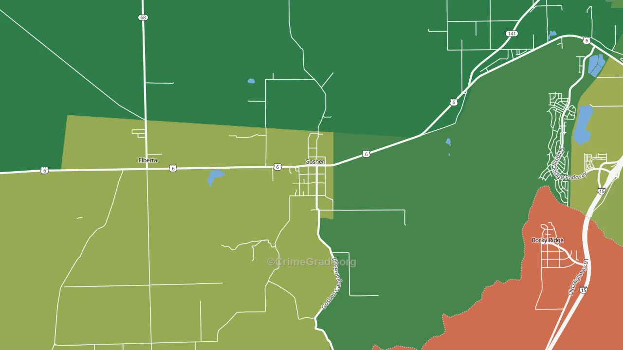 84633, UT Map of Theft Rates
