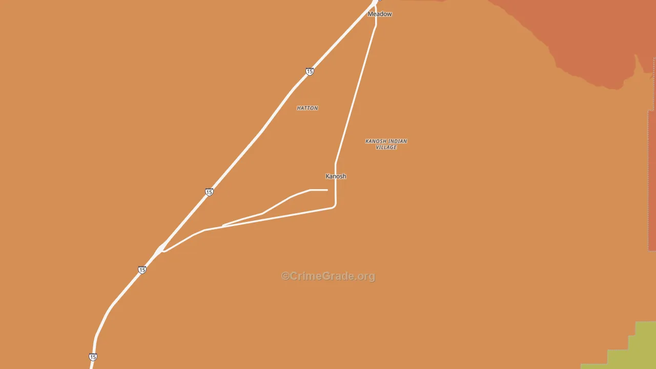 84637, UT Map of Theft Rates