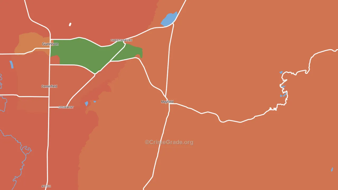 84643, UT Map of Theft Rates