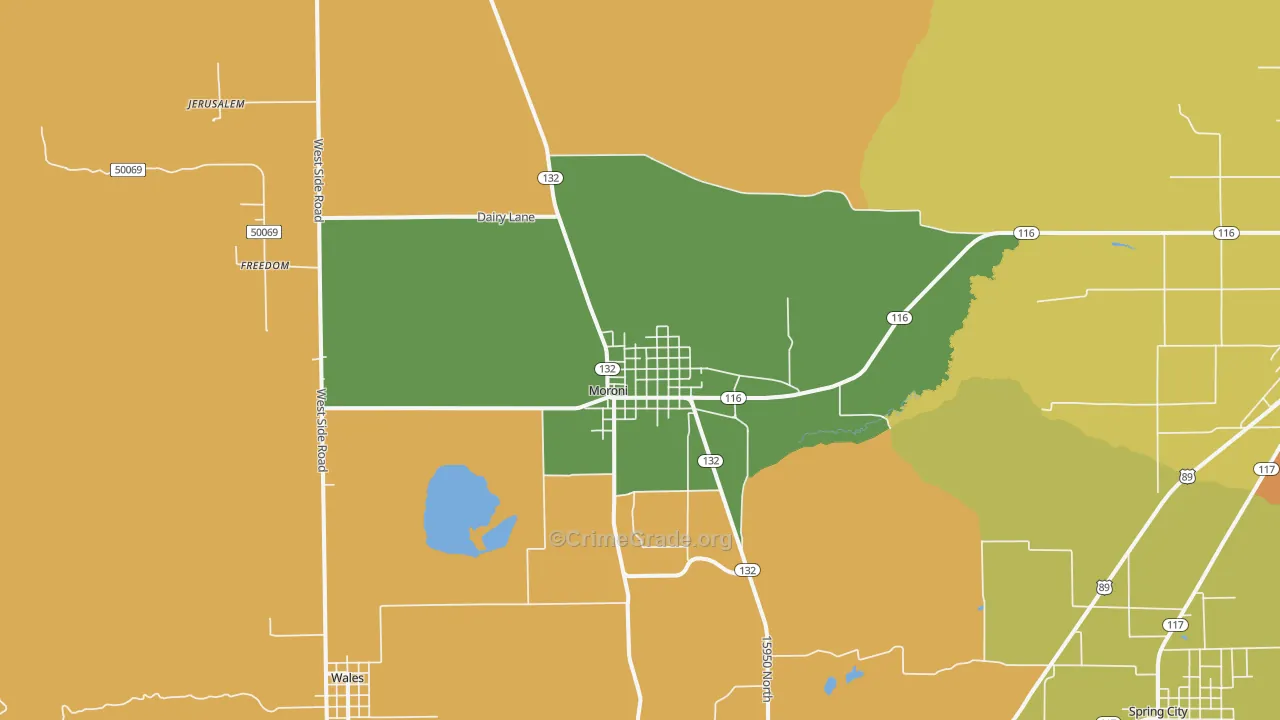84646, UT Map of Theft Rates