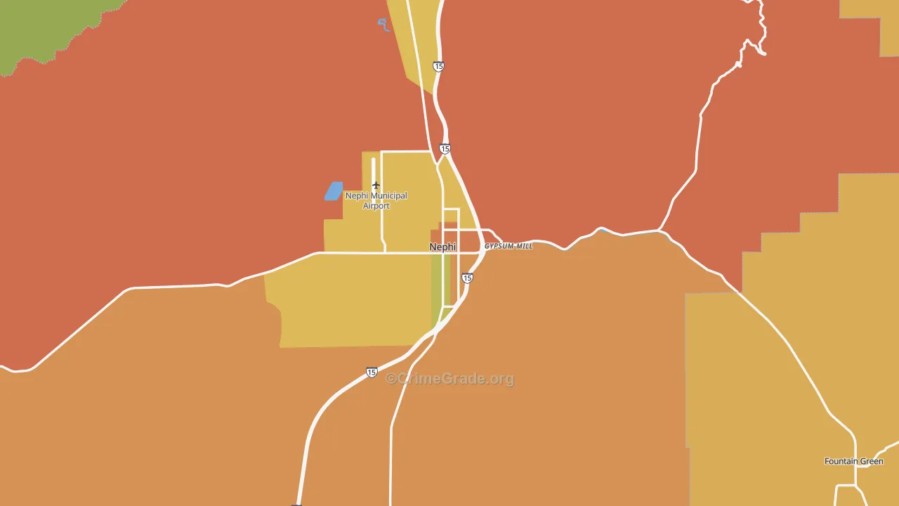 84648, UT Map of Theft Rates