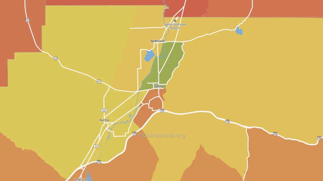 84654, UT Map of Theft Rates