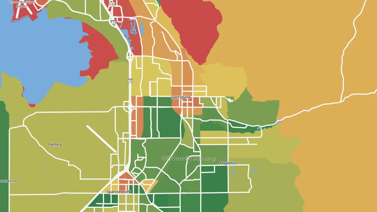 84663, UT Map of Theft Rates