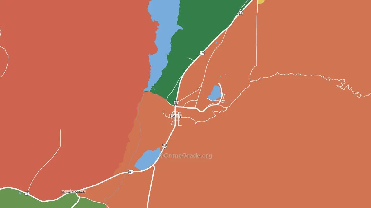 84665, UT Map of Theft Rates