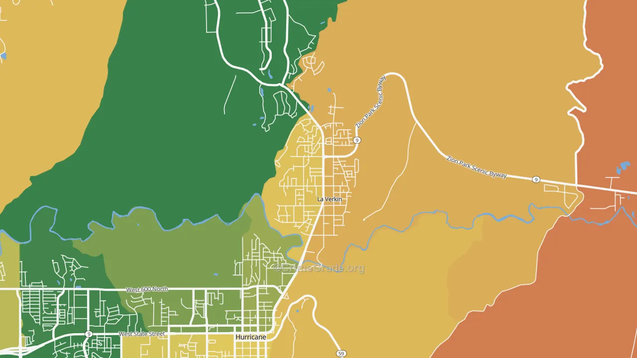 84745, UT Map of Theft Rates