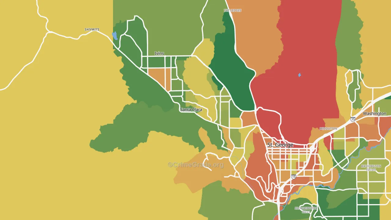 84765, UT Map of Theft Rates