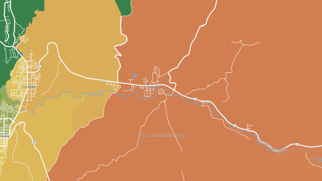 84779, UT Map of Theft Rates