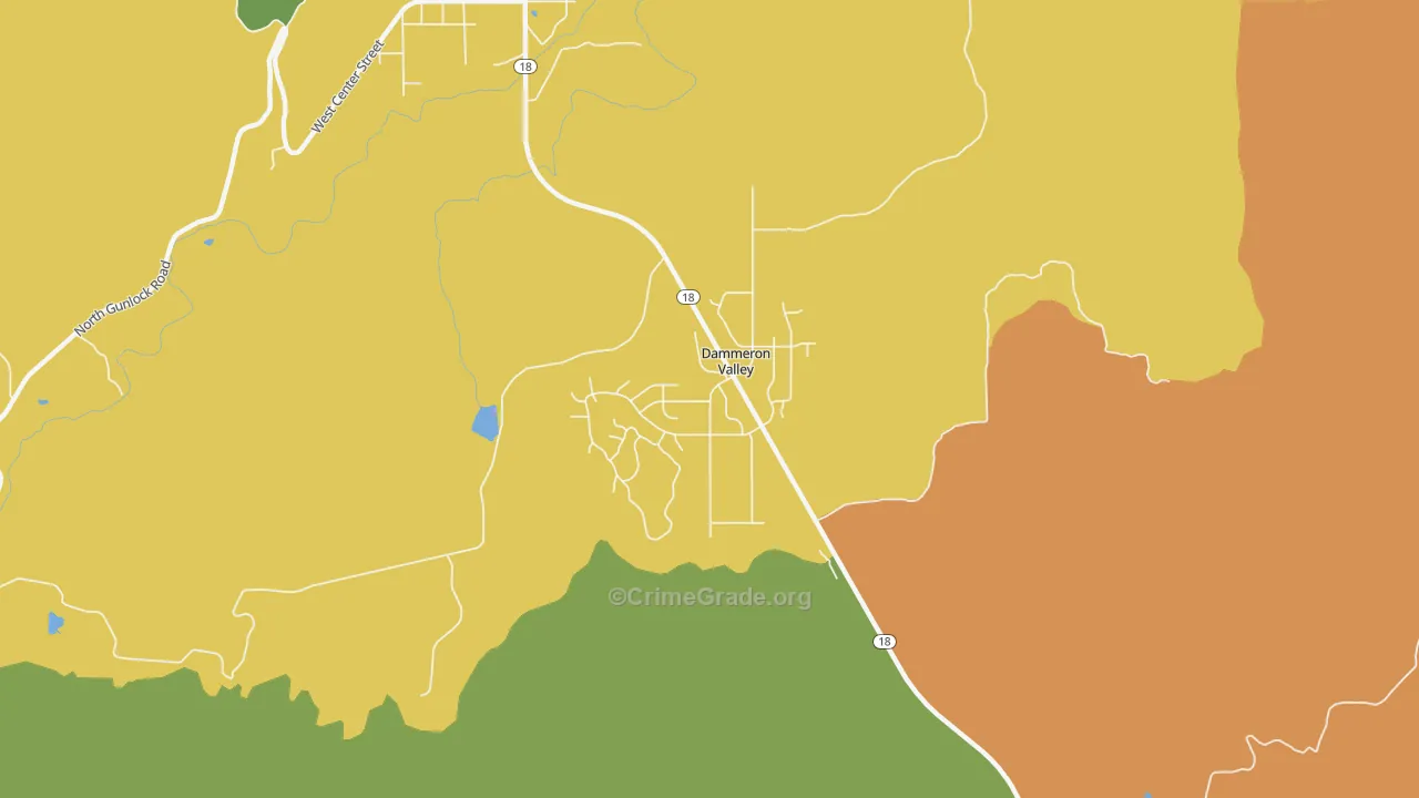 84783, UT Map of Theft Rates