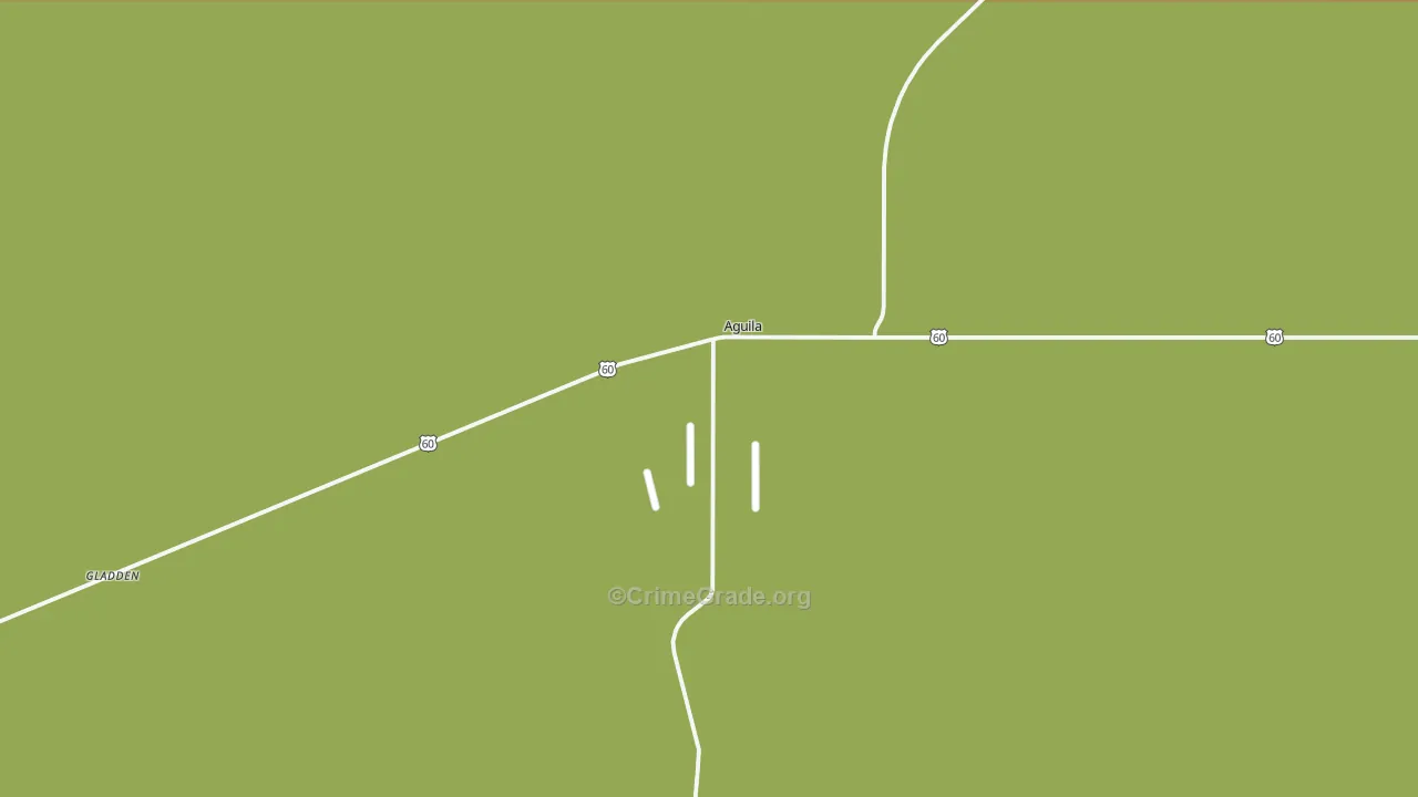 85320, AZ Map of Theft Rates