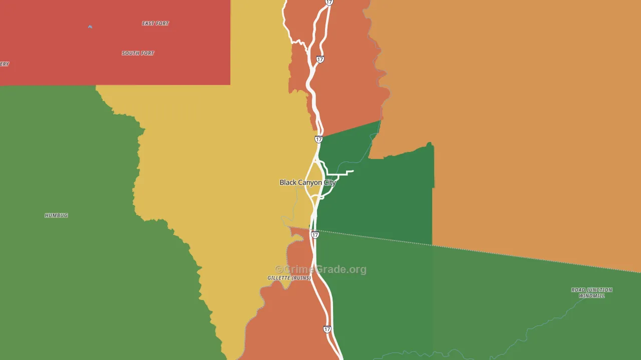 85324, AZ Map of Theft Rates