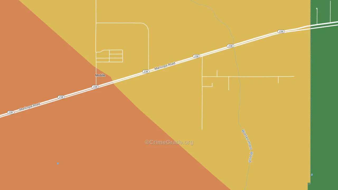 85329, AZ Map of Theft Rates