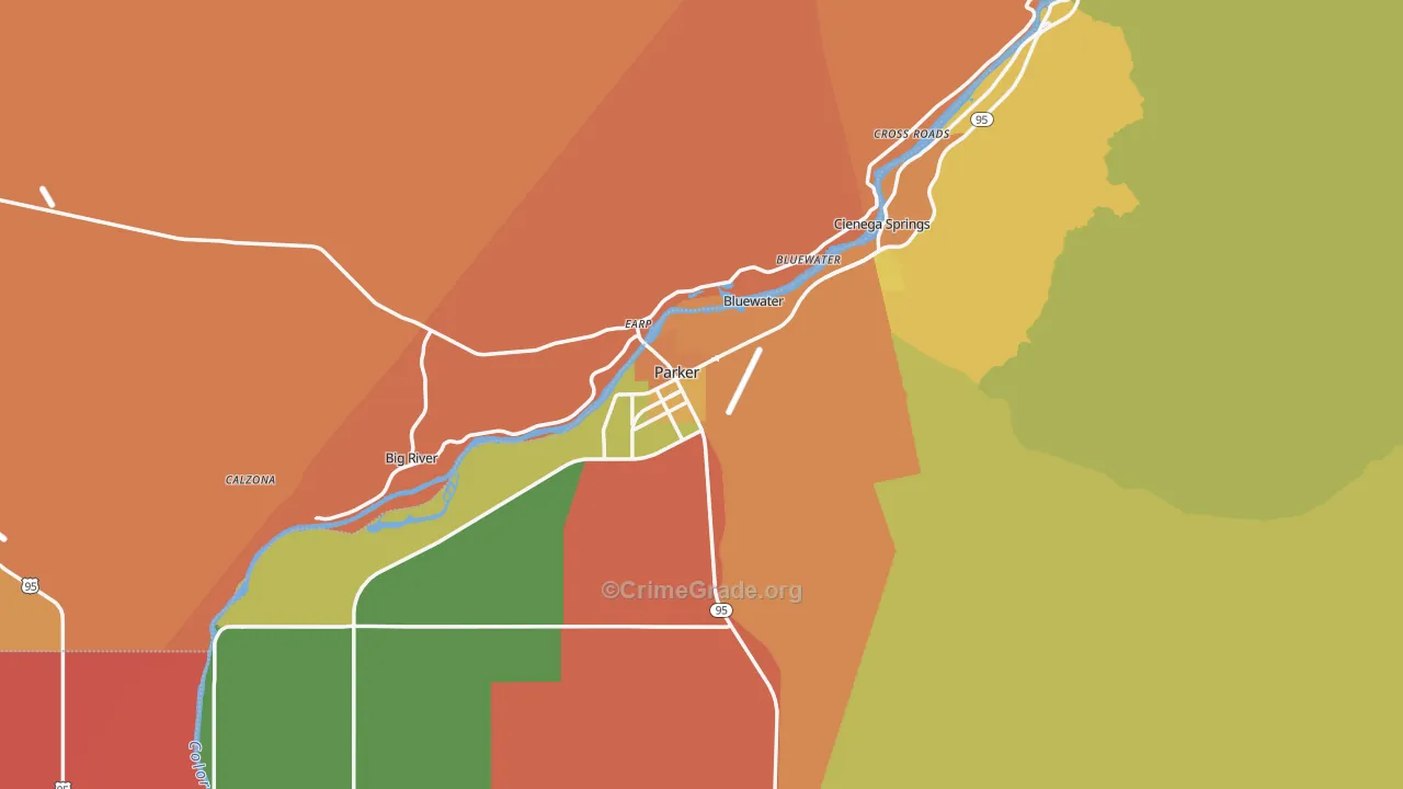 85344, AZ Map of Theft Rates