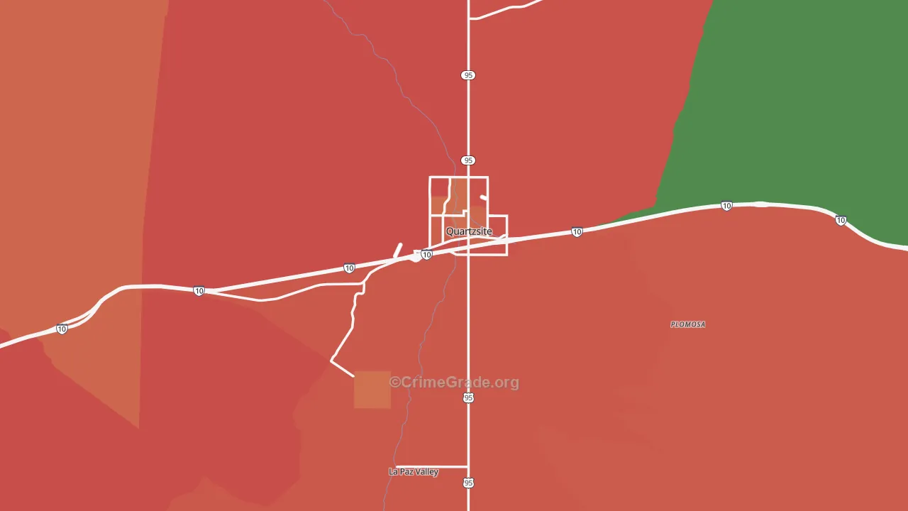 85346, AZ Map of Theft Rates