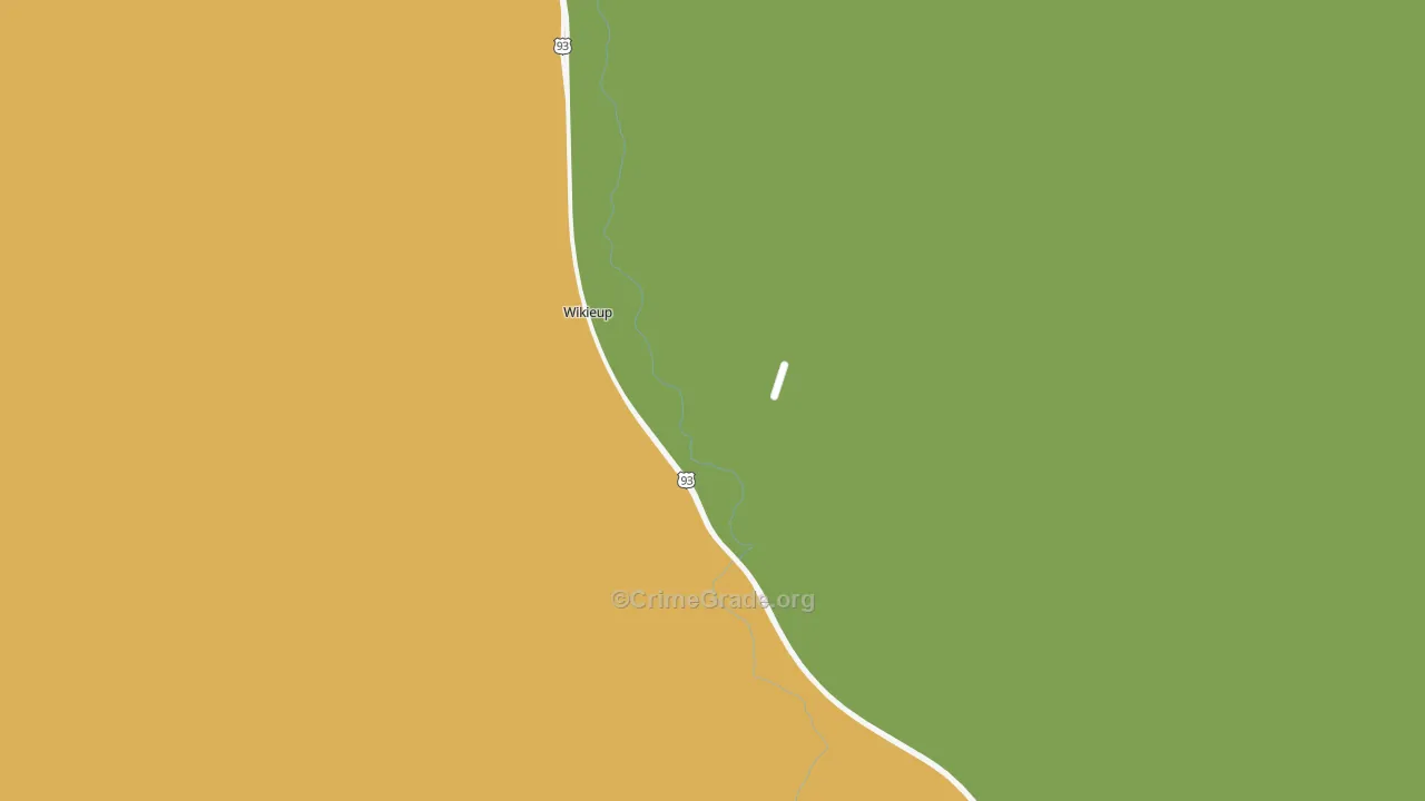 85360, AZ Map of Theft Rates
