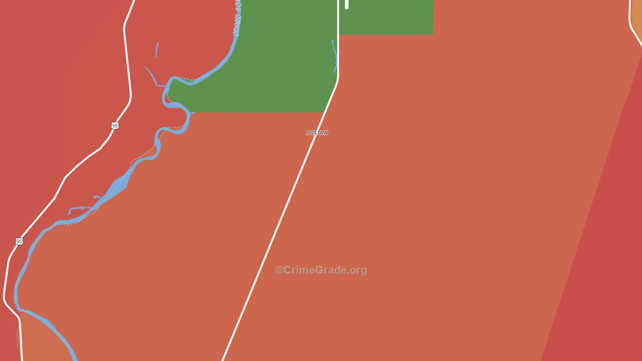 85371, AZ Map of Theft Rates