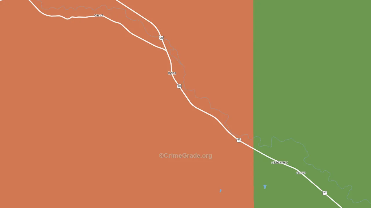 85530, AZ Map of Theft Rates