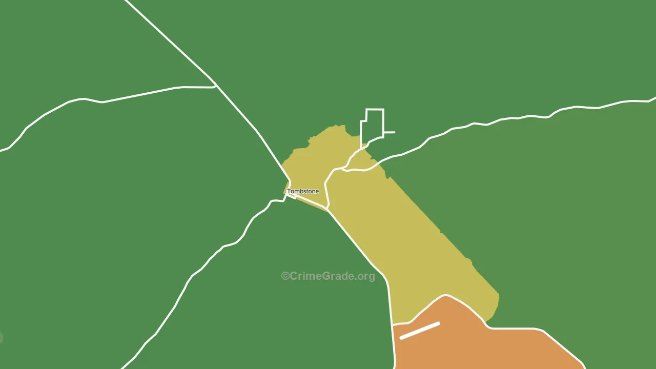 85638, AZ Map of Theft Rates