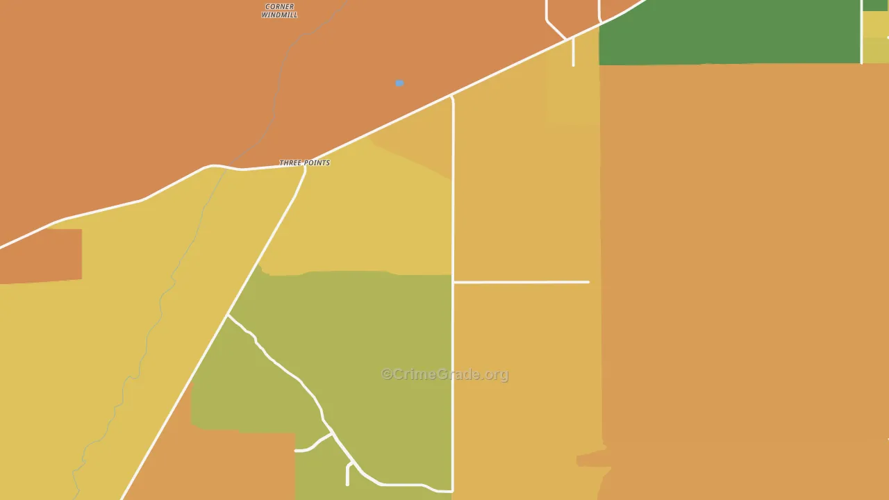 85736, AZ Map of Theft Rates