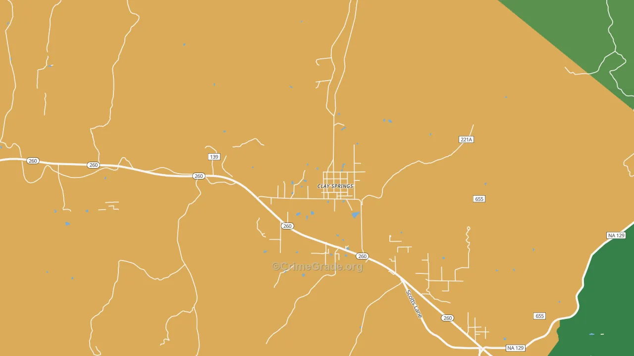 85923, AZ Map of Theft Rates