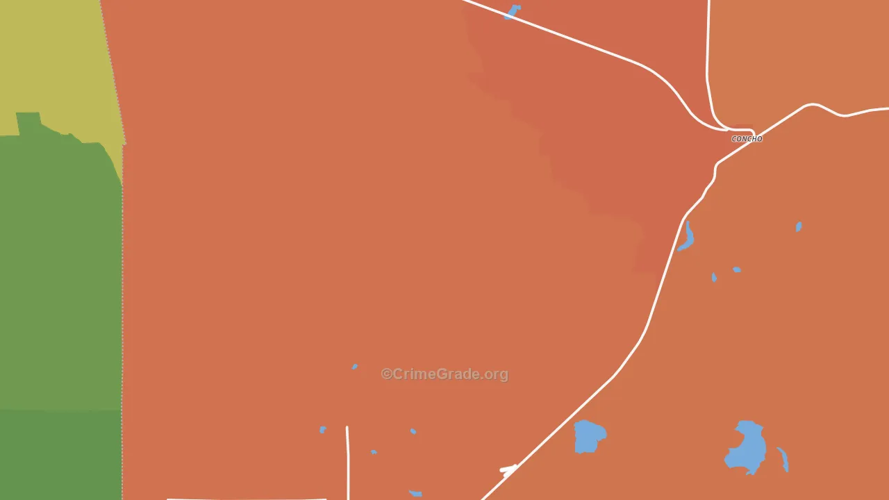 85924, AZ Map of Theft Rates