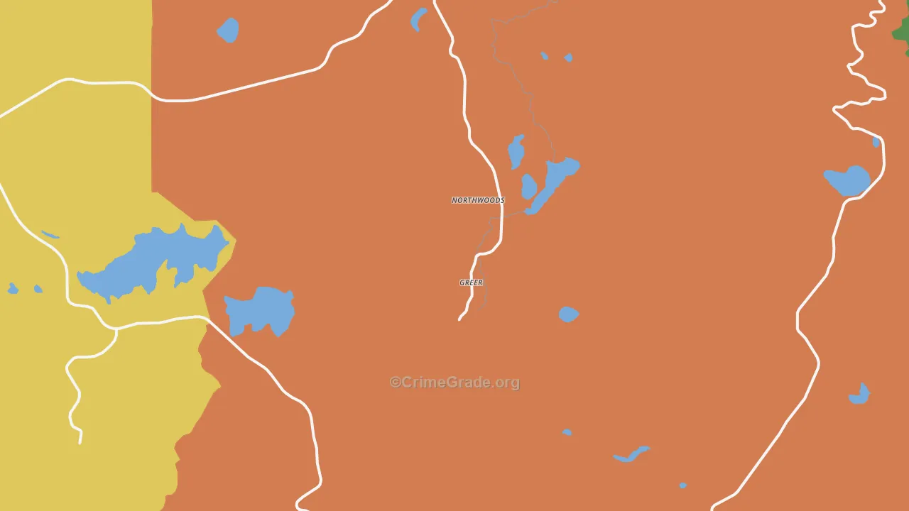 85927, AZ Map of Theft Rates