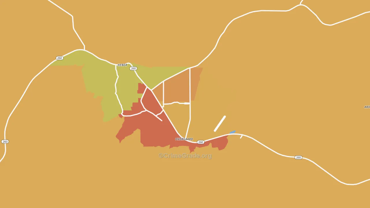85933, AZ Map of Theft Rates