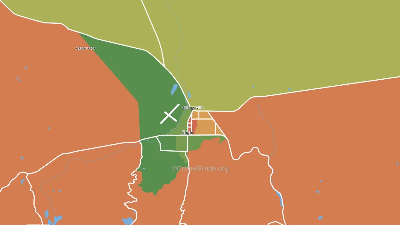 85938, AZ Map of Theft Rates