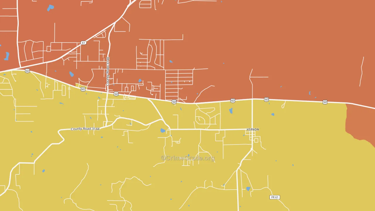 85940, AZ Map of Theft Rates