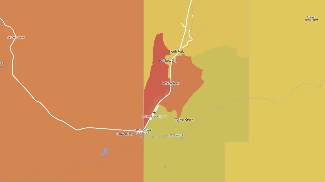 85941, AZ Map of Theft Rates
