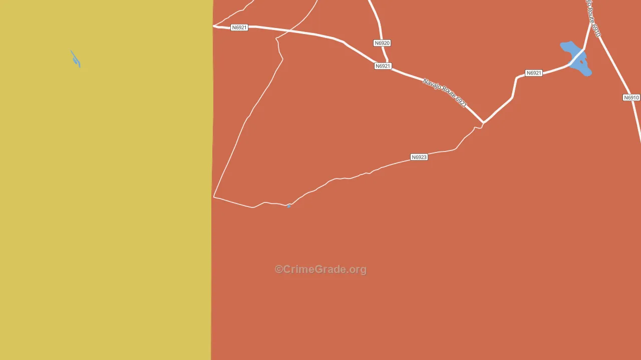 86003, AZ Map of Theft Rates