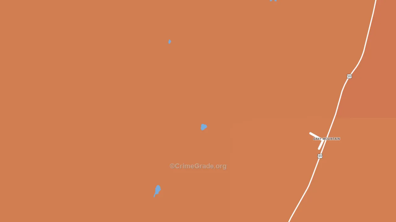 86016, AZ Map of Theft Rates