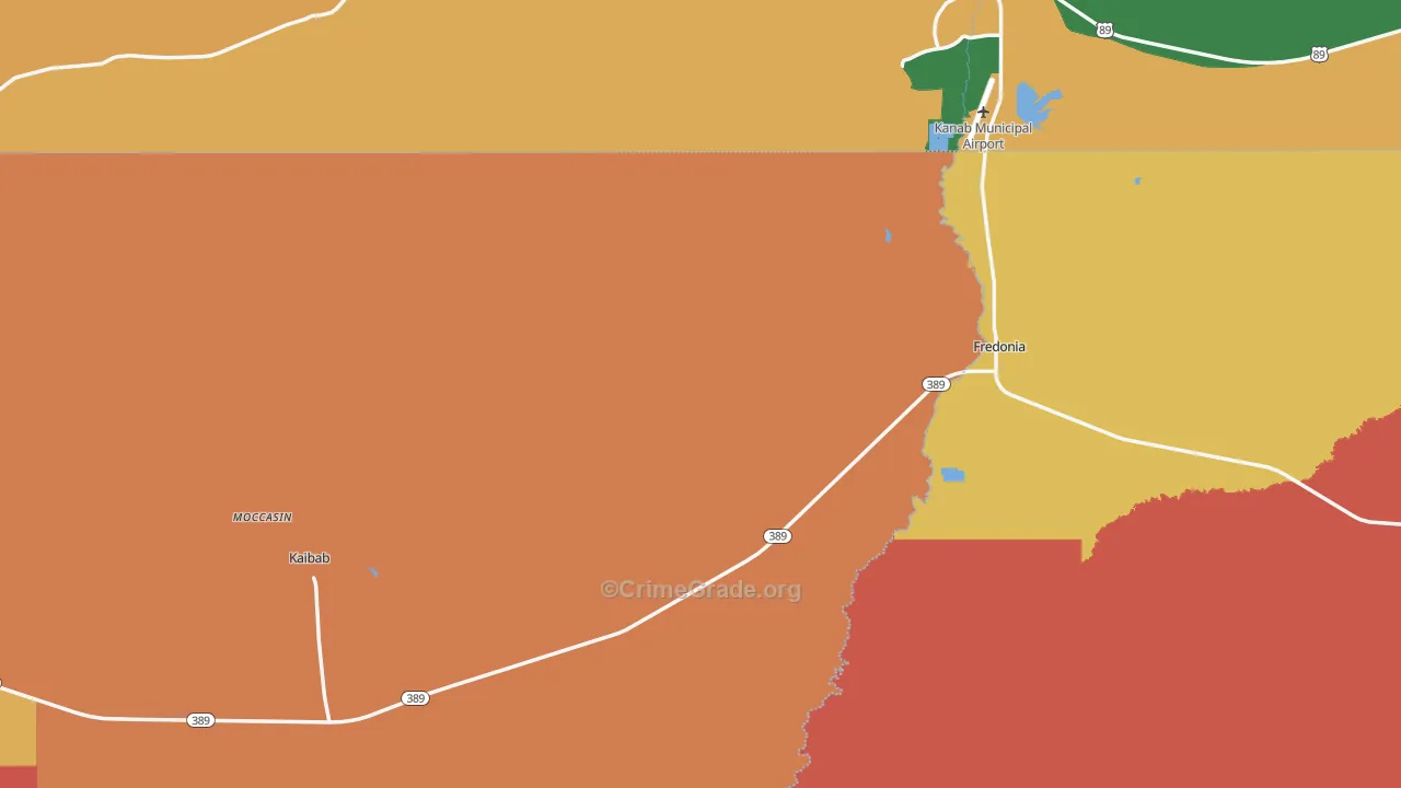 86022, AZ Map of Theft Rates