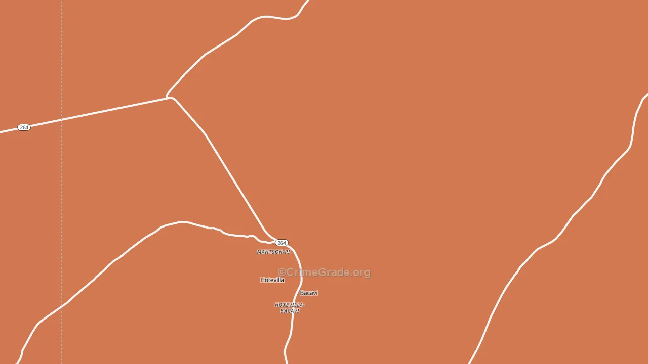 86030, AZ Map of Theft Rates