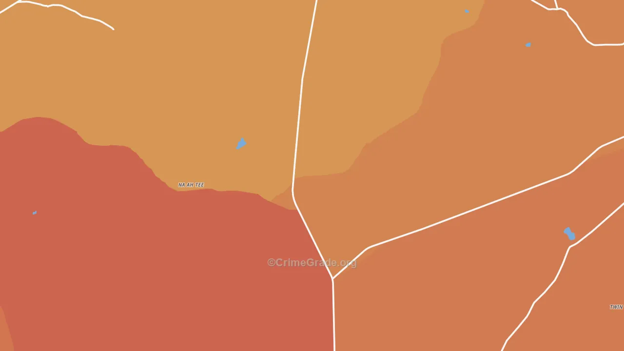 86031, AZ Map of Theft Rates