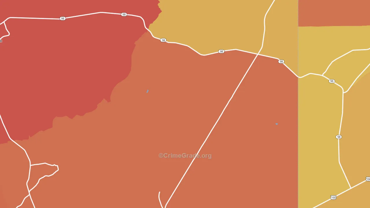 86044, AZ Map of Theft Rates
