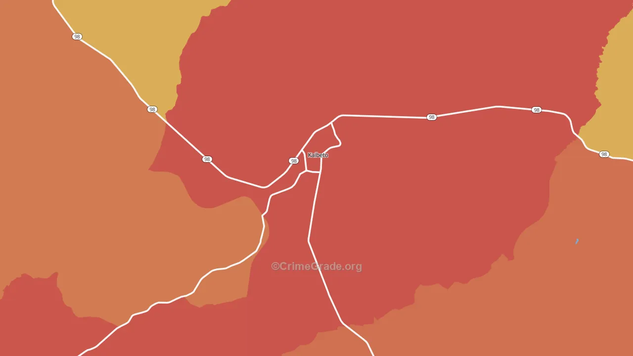 86053, AZ Map of Theft Rates
