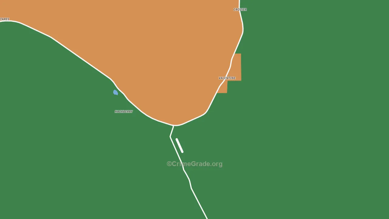 86411, AZ Map of Theft Rates