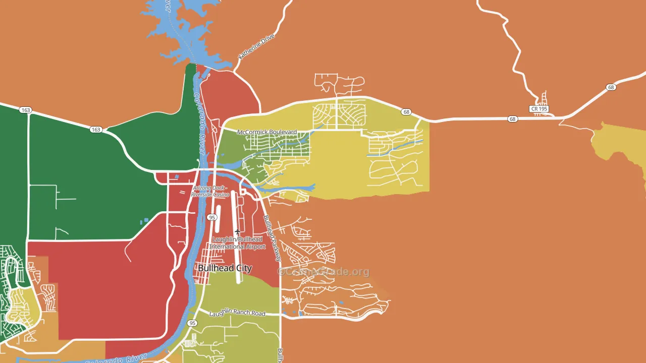 86429, AZ Map of Theft Rates