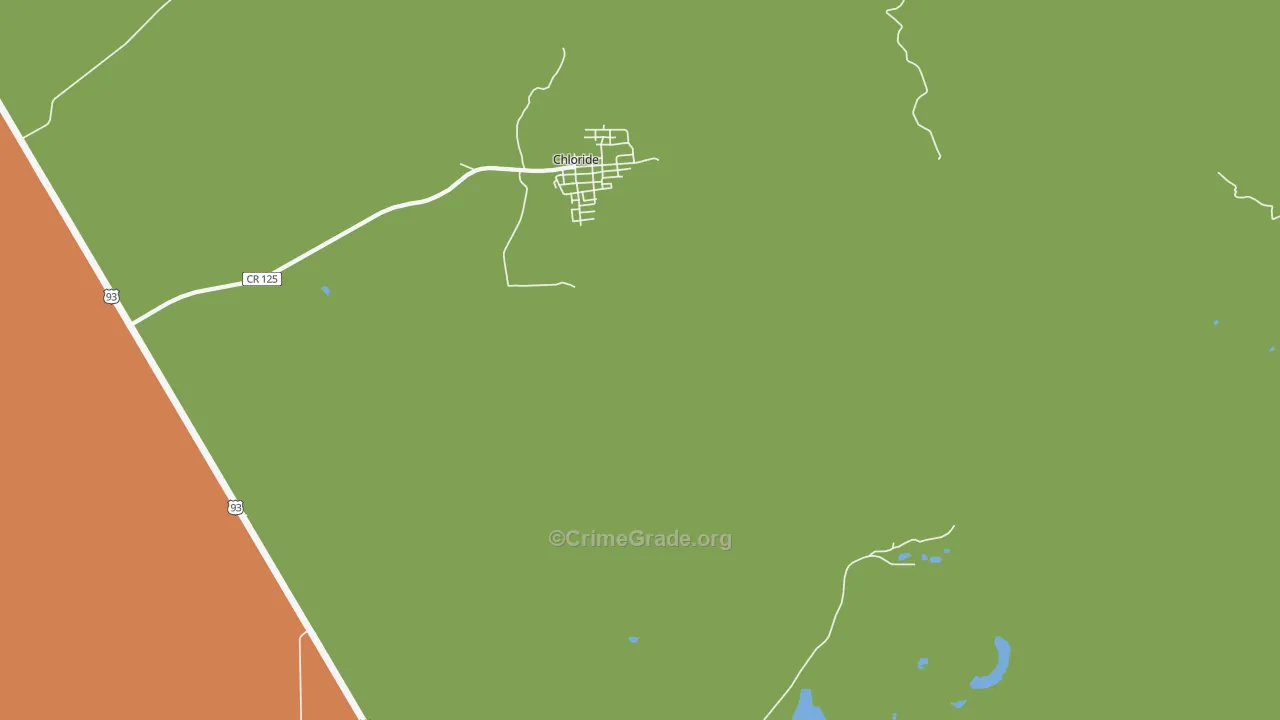 86431, AZ Map of Theft Rates