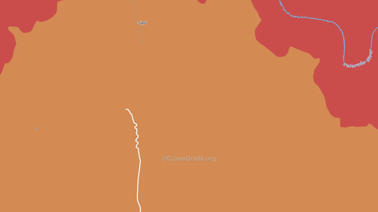 86435, AZ Map of Theft Rates