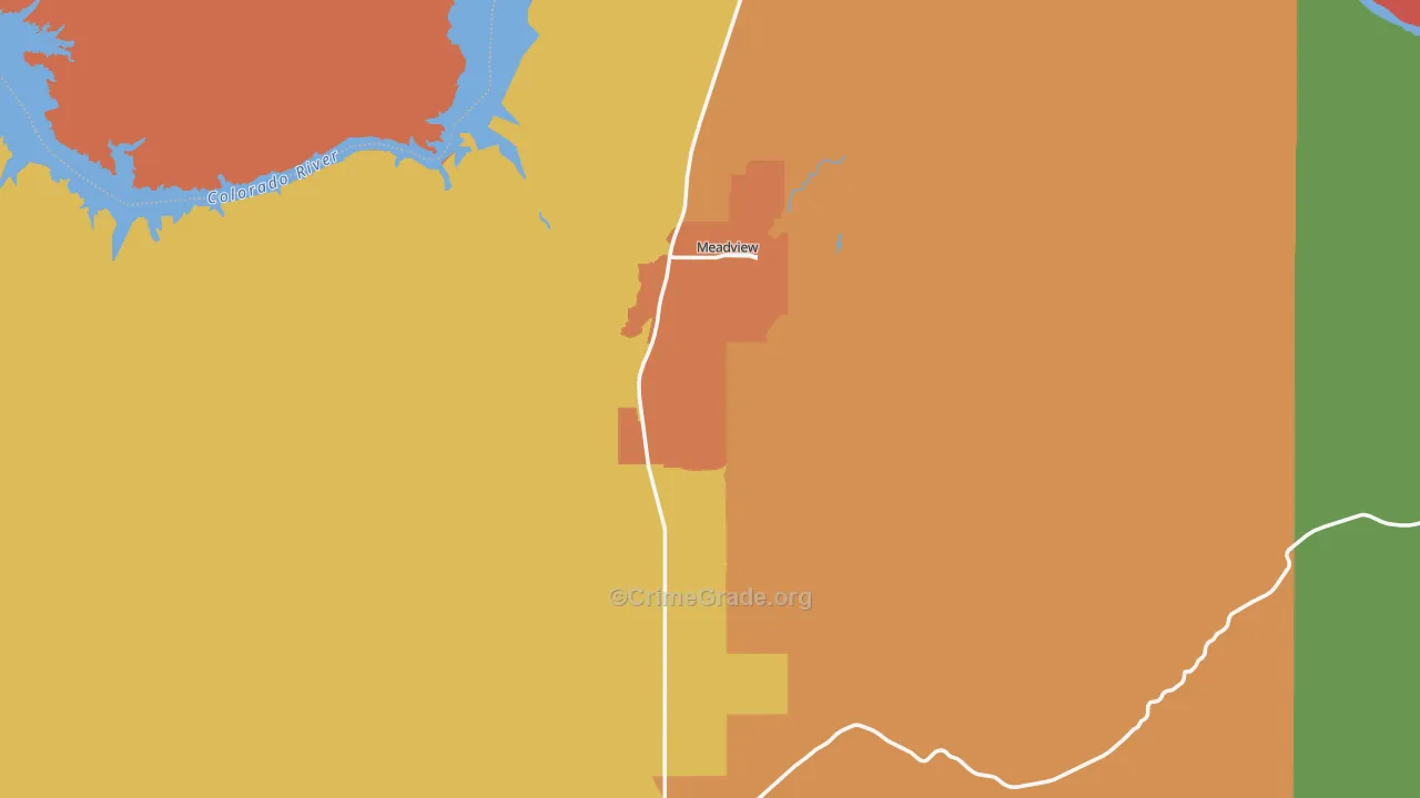 86444, AZ Map of Theft Rates