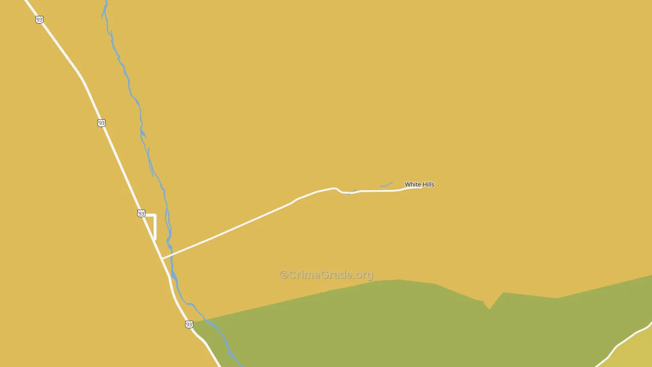 86445, AZ Map of Theft Rates