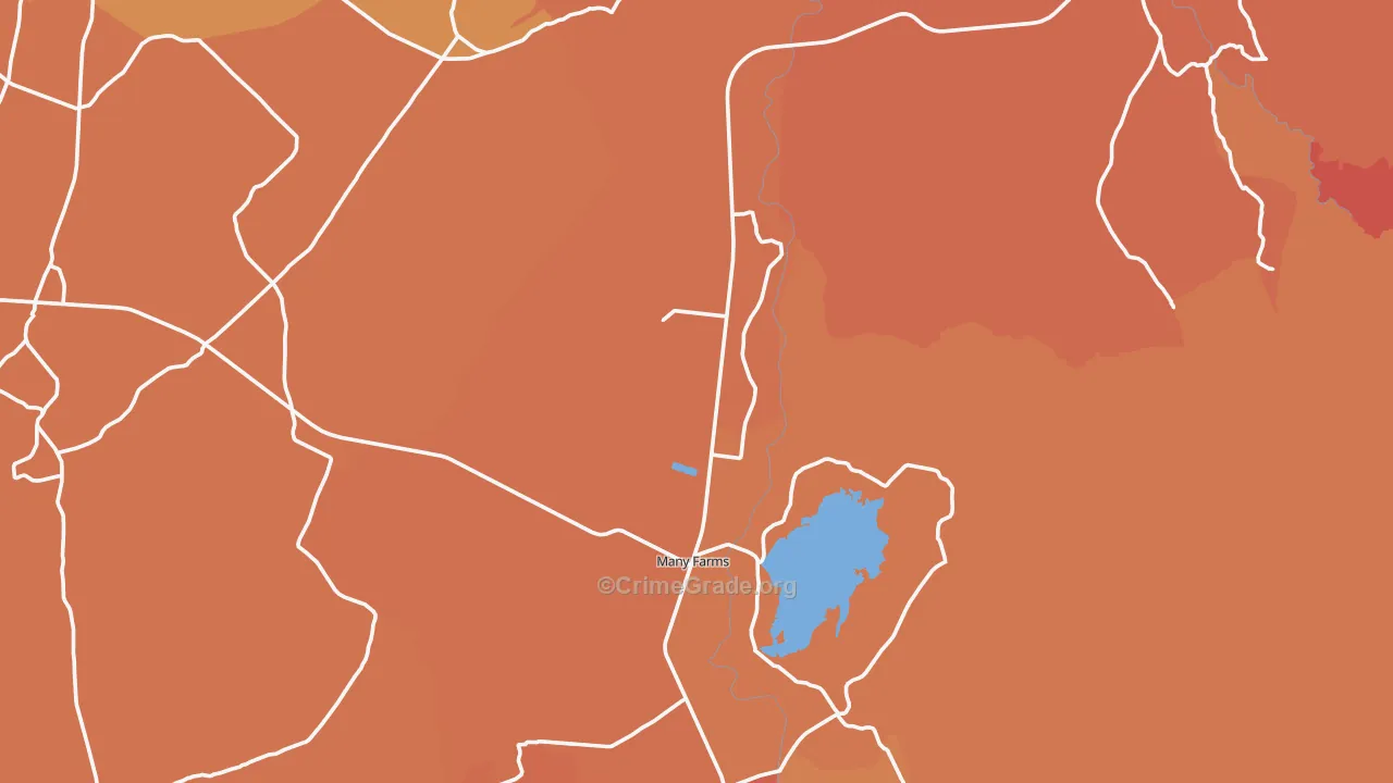 86538, AZ Map of Theft Rates