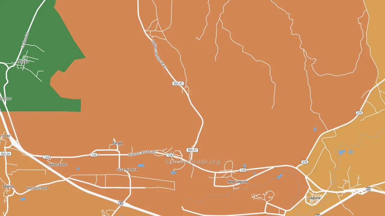 87038, NM Map of Theft Rates