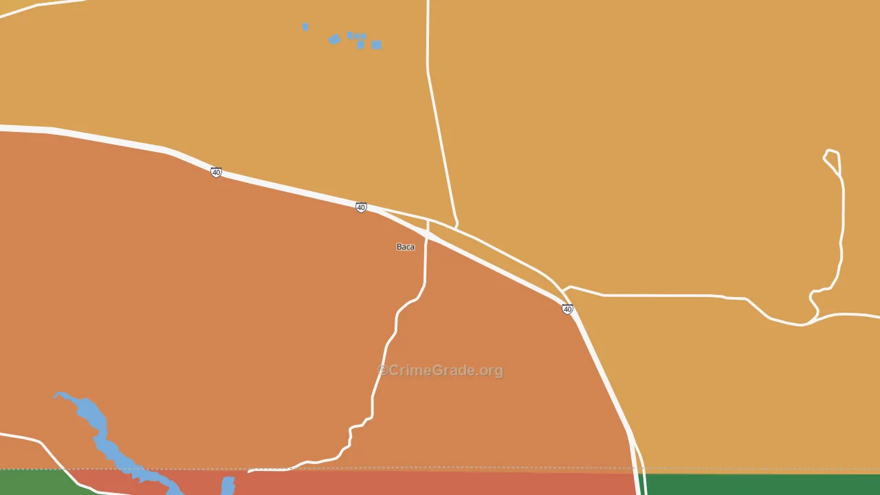 87045, NM Map of Theft Rates