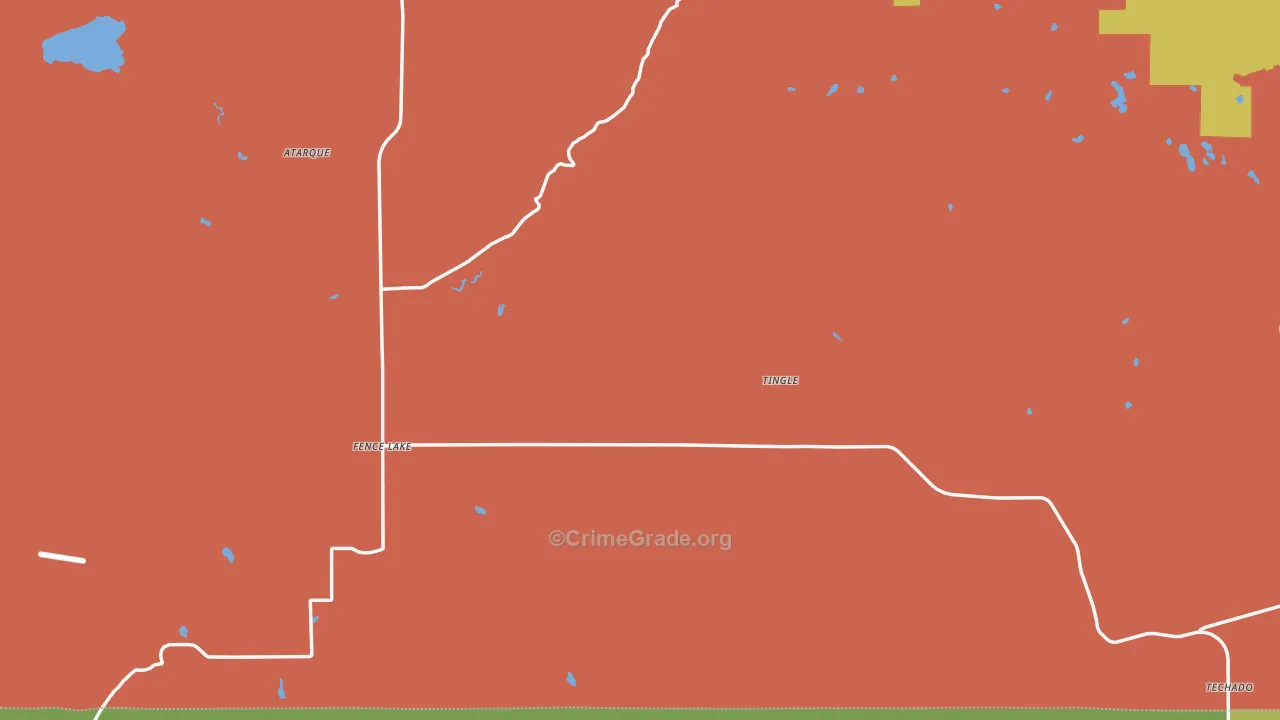 87315, NM Map of Theft Rates